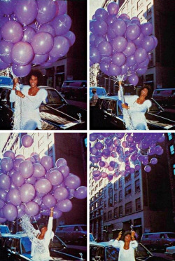whitney-houston: Whitney Houston celebrating her 24th birthday, 1987