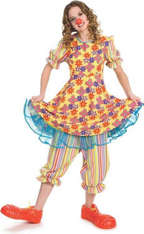 Cute clown costume