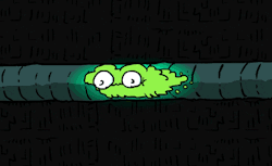 butzbo:  The tubular path of a Photon Frog! Check the complete animation HERE 
