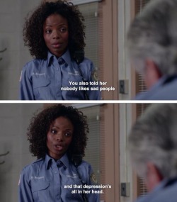 siliconehearts:  OITNB SPEAKING OUT ON MENTAL ILLNESS HELL YES