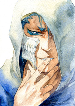 mugenalee:  She draw Grimmjow so perfectly! I love her work so much=&gt;http://sideburn004.deviantart.com/
