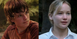 wakemeup-enoughisenough:caffinatedbybossblack:my-graceless-heart:impuretale:lumos-of-my-life:thelegendofelectraheart: actualteenadultteen:  The Hunger Games, Actual Teen style! On the left, 15-year-old Josh Hutcherson. On the right, 16-year-old Jennifer