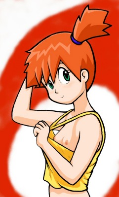 cartoonsexx:  Misty - Pokemon  Requested by someonesexy