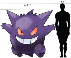 fyrew0lf:exzire: If you’ve ever wondered how big Gengars are, here is your answer.    It’s big enough to have sex with.  All pokemon are big enough to have sex with X3333