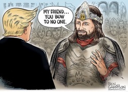drinking-tea-at-midnight:  agoodcartoon:oh my god  just fuck already garrison, yeesh.also, that’s aragorn right, and not jesus?