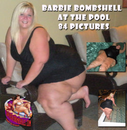 bighotbombshells:  NEW UPDATE: Barbie Bombshell is “At The Pool” and looking stunning in her black Swim Suit. This set contains 84 pictures of this beauty in the water. Come enjoy the day with her at http://supersizedbombshells.com/Barbie/index.html