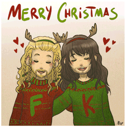 alythekitten:  Merry Christmas~ ***Is there a better way to come back? I missed you all &lt;3