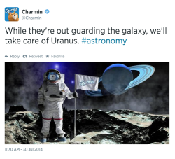 tastefullyoffensive:  Well played, Charmin. [@charmin]