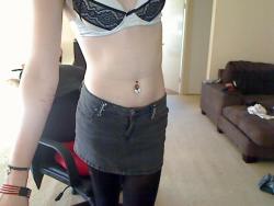 lain-the-vampire-princess:  ok so my friend gave me 2 tops and a skirt today! i saw her and aw she’s so cool.  &lt;3 