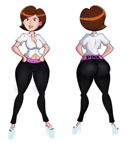 fandoms-females:  CM #5 - Standing Bootylicious    ( incredibooty_by_toviorocommission__helen_parr_stretch_pants_by_grimphantomgers )   ;9