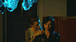 brooklynfeministfury:  goothefuckhome:  veggieheather:  guys its Ruby Rose and Christina Ricci  seriously no one knows how long i’ve wanted to see a video of ruby rose making out with someone. aaaaahhh this is the best fucking thing.  I am so jealous