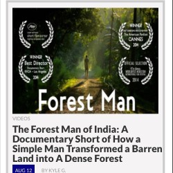This got to be one of the most inspirational stories you will ever come across: a simple man, transform a desert island into a forest, all by himself. Check the article and video at bonafidepanda.com   #bonafidepanda #newpost #instagood #latestupdate