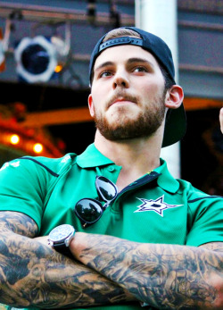 cheryl-blossom-moved:  on and off the ice (@shattered-lens-photography)    Notorious alpha party bro Tyler Seguin has great stick game