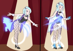 Same commissioner as the other Trixie transformation. He wanted a continuation of the series.