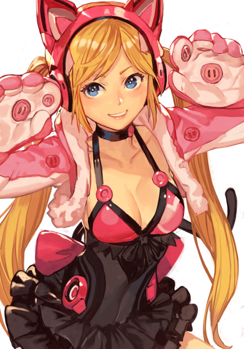 castlewyvern:   Lucky Chloe artwork by はんくり/ Hungry Clicker @click_burgundy 