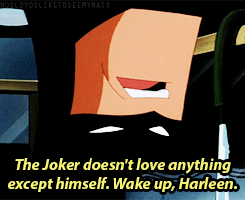 ridiculouslyphotogenicsinosaurus:  xxcookievampiressxx:   fandom–trash:  badluckcrow1:  “He’s got a million of them Harleen”  DON’T ROMANTICIZE HARLEY AND THE JOKER’S RELATIONSHIP  *STARES AT HOT TOPIC DEAD IN THE FACE*   fuuuck  i haven’t