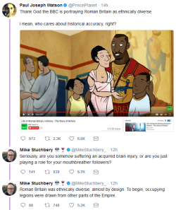 official-lucifers-child: trinityvixen: I love how it is all polite history and then that post script   he said “actually you’re wrong and here’s why but also you’re racist so fuck you” 
