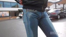 femboydl:wetting true religion jeans in public leaving the store- it was a brave and risky session…   - more awesome pictures-&gt;http://femboydl.tumblr.com/archive  Buffs!!!!!!!!!