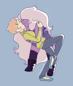 lamadremonte:  someone sent me an anon saying i should stop drawing pearlmethyst, so more pearlmethyst it is 