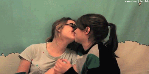 Teen Girls Making Out