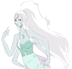 I watched the new episode of Steven Universe last night and man am I in love with Opal, I really hope she comes back in later episodes I&rsquo;ve had &lsquo;Giant Woman&rsquo; stuck in my head all day. What a gorgeous 4 armed goddess! Quick sketch because