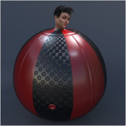 Put your G3F into this inflatable hood &amp; ball and have some fun!  This is the ultimate toy for fetish play. Compatible in Daz Studio 4.9  and is  25% off until 10/20/2017! Can you believe it!? Inflatable Fun G3F   renderoti.ca/Inflatable-Fun-G3F