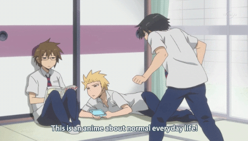 Image result for daily lives of highschool boys gif