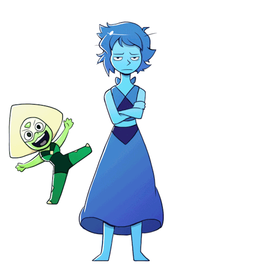 Lapis and Peridot should just have their own show. I’d pay to see that