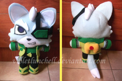winterwolfhuttsy:  supersmashbrospics:  Wolf O’Donnell plushie by *VioletLunchell  I want it ;o;  gimme gimme