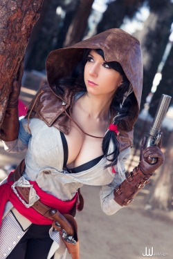 sexy-cosplaygirls:  Assassin Creed Unity by Riddle1 on @DeviantArt