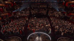 stanleykubricky:  Leonardo Dicaprio’s standing ovation at the 88th Academy Awards 
