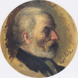 artist-egger-lienz: Männerkopf, 1899, Albin Egger-Lienz https://www.wikiart.org/en/albin-egger-lienz/mannerkopf-1899 