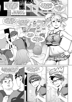 erotibot-art: Yeah! I started working on a full-length hentai comic, titled Hot Shit High! It takes place in an American High School and will tell the tale of one nerdy guy’s rise to power. Next Page You can support this project (along with all of my