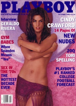 : Cindy Crawford - Playboy Magazine (Oct. 1998) 