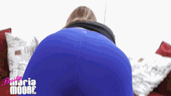 fetishontheweb:Its all about Maria Moore’s yoga pants &amp; booty today at https://goo.gl/EDhYOT