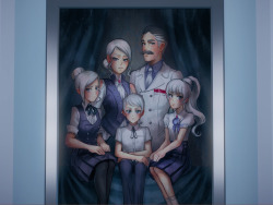theivorytowercrumbles:  Schnee Family Portrait
