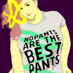 No Pants Are The Best Pants! - Love this new illustration by @dimaslash !! T-shirt by @textualtees #fanart #illustration #nopantsarethebestpantsr by londonandrews