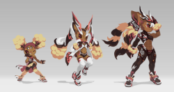 norithics:  tysontan:  EVOLUTION! Buneary &gt;&gt; Lopunny &gt;&gt; Mega Lopunny  ミミロル &gt;&gt; ミミロップ &gt;&gt; メガミミロップ  Oh hey, I want all three of them to step on my head! =D