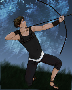 I really like archery poses