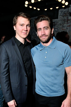 pauldanodaily:  Paul Dano and Jake Gyllenhaal attend the after party for ‘Wildlife’ during the 56th New York Film Festival at The Ribbon on September 30, 2018 in New York City.