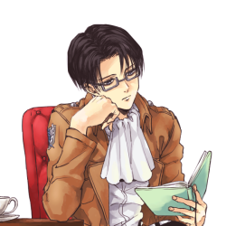 ereri-is-life:  てんこI have received permission from the artist to repost their work. { x } 