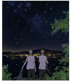 This is from the manhua 19 Days which is about two boys who are best friends (borderline shounen ai) and their daily lives.