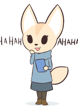 theartmanor:Fenneko is the cutest and silliest at the same time. :D