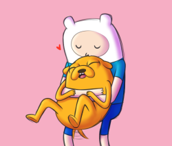 nekochicanaart:finn and jake are the absolute bestest brothers and i adore that they happily show their love for each other with 0 reservations