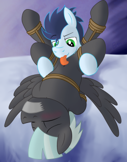 Thunderlane will always ALWAYS be a sub. Especially to Soarin~ &lt;3Part II of the 3-Parter Commish for mylittlebbuttons.
