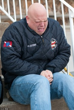 priceofliberty:  Absolutely pathetic Stormtroll breaks down to tears after getting caught tweeting racial slurs  A New York City EMS lieutenant broke down in tears on the street on Friday when he was confronted over racist tweets and offense comments