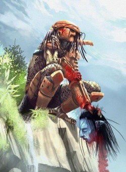 Predator. The best alien, EVER! Better than them faggoty smurf looking shitbags.