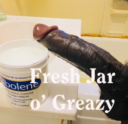 unclehung10:  Opened a new jar of greazy goodness