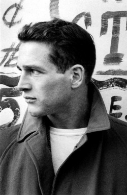 pierppasolini:  Paul Newman photographed by E. Peter Schroeder, NYC, 1953. 