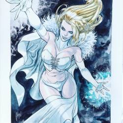 gmarch:  Emma Frost finished! #marvel #emmafrost #whitequeen #NICE #comiccon #notacover (en Palma De Mallorca, Spain) 